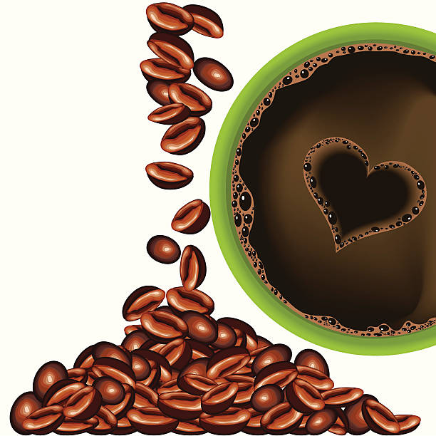 Coffee vector art illustration