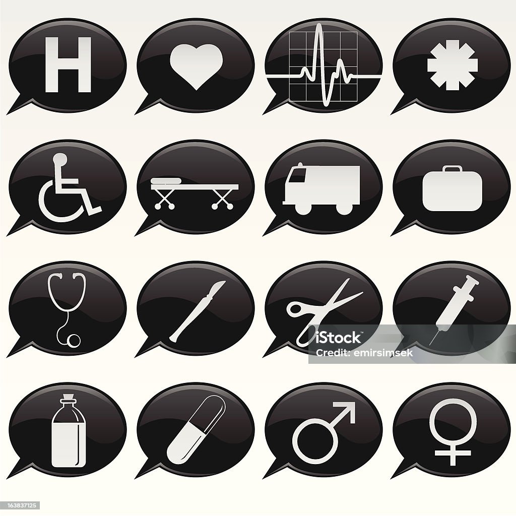 medical icônes - clipart vectoriel de Ambulance libre de droits