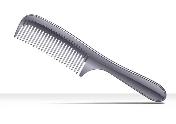 Vector illustration of Comb Hair