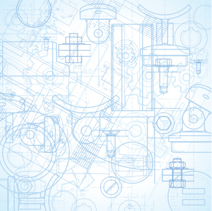 Abstract industrial background, vector illustration. Please see also: