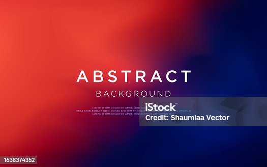 istock Abstract red gradient defocused background design with dynamic wave texture surface 1638374352