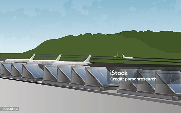 공항 타막 고정됨에 대한 스톡 벡터 아트 및 기타 이미지 - 고정됨, 공항, 날기