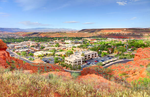st. george, utah állam - utah témájú stock jellegű vizuális alkotások, jogdíjmentes fotók és képek