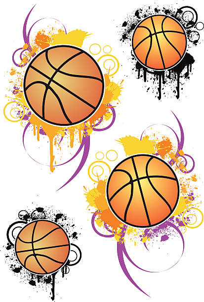 Élément de basket - Illustration vectorielle