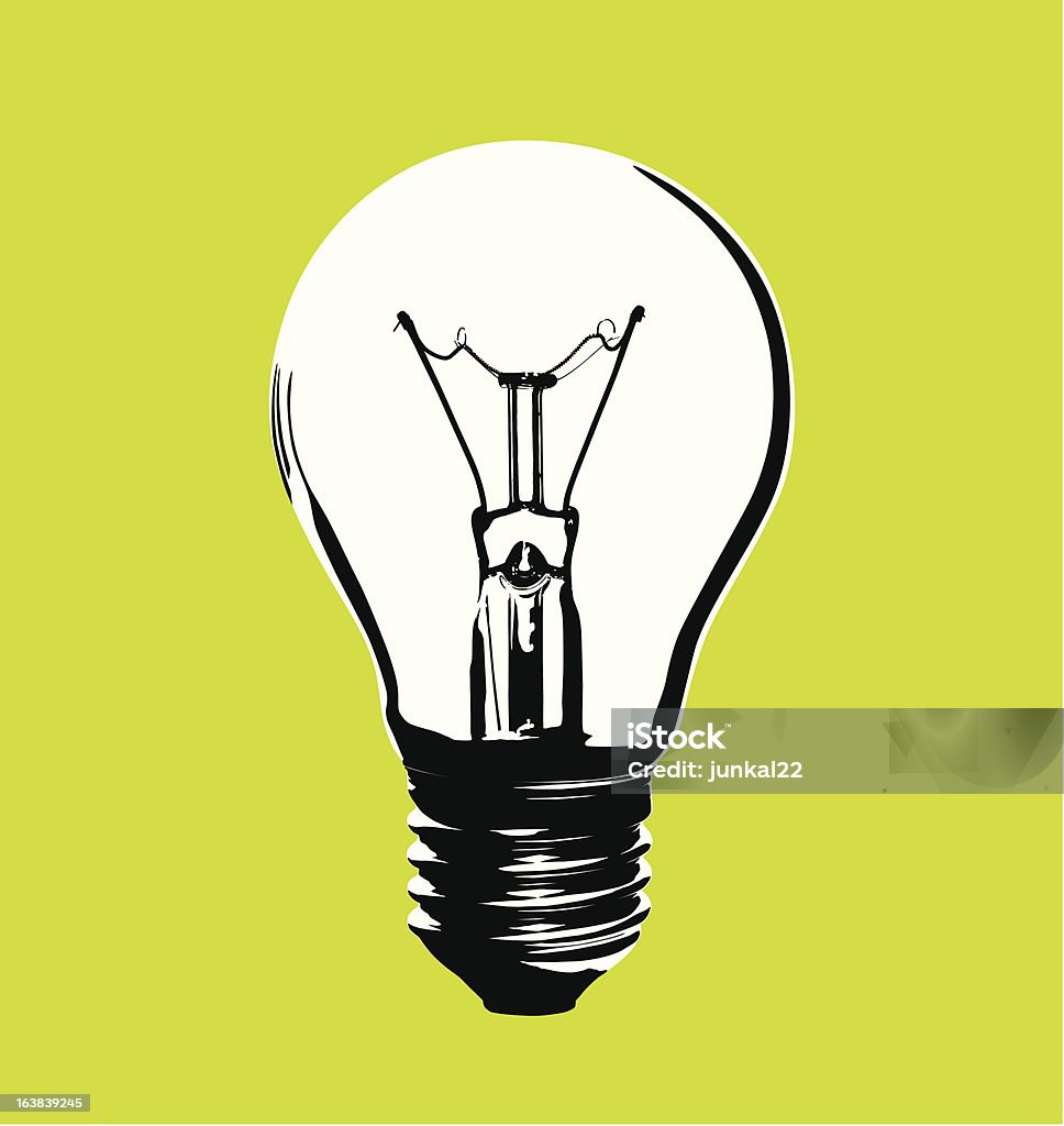 Bulb Ilustração vetorial - Vetor de Enfiar royalty-free