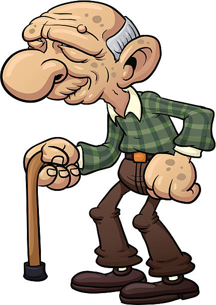 269 Wrinkled Old Man Cartoons Illustrations & Clip Art - iStock