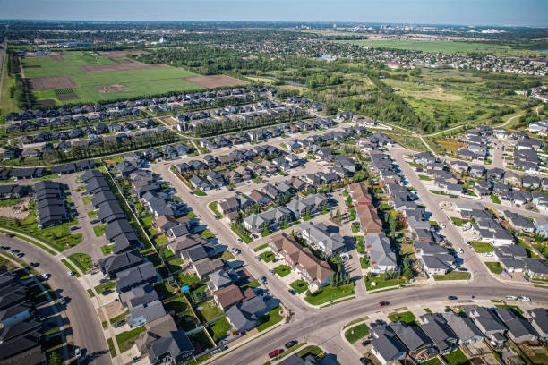 istock Evergreen Aerial in Saskatoon 1638426968