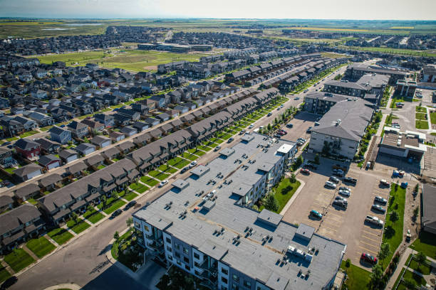 istock Evergreen Aerial in Saskatoon 1638428695