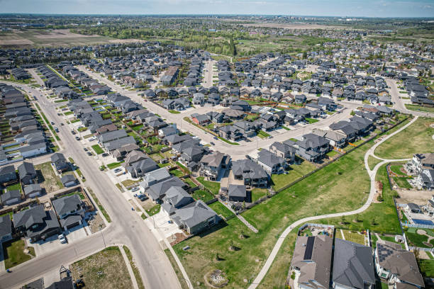 istock Evergreen Aerial in Saskatoon 1638429600