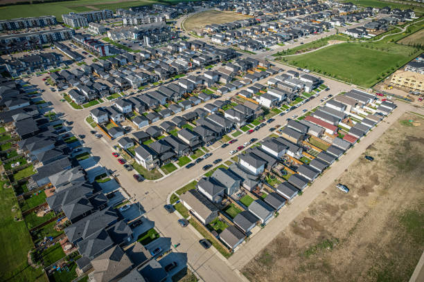 istock Evergreen Aerial in Saskatoon 1638431209