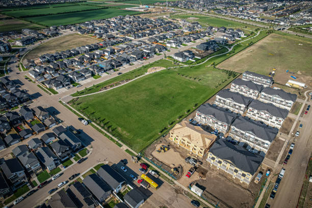 istock Evergreen Aerial in Saskatoon 1638432249