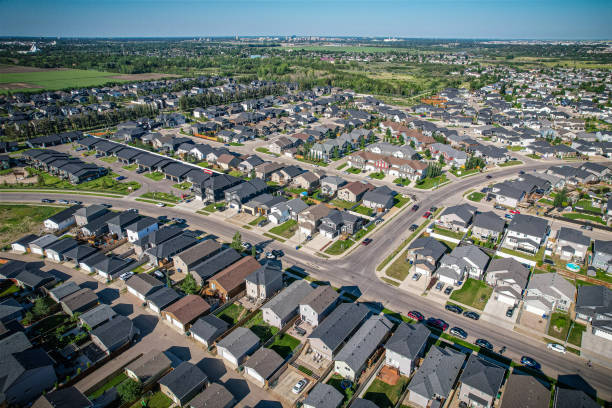 istock Evergreen Aerial in Saskatoon 1638435398