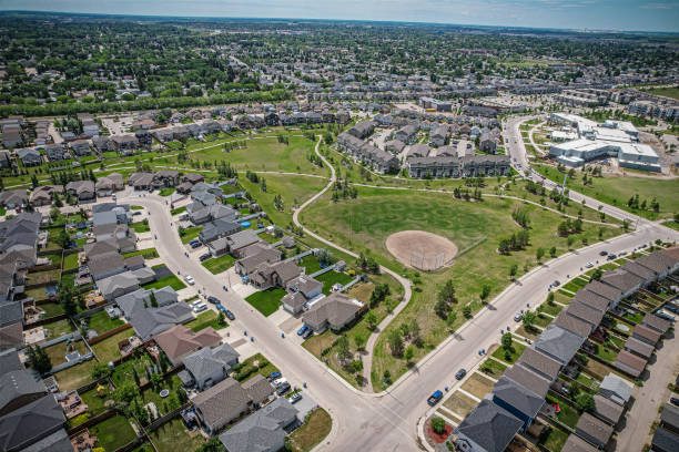 istock Hampton Village Aerial in Saskatoon 1638439760