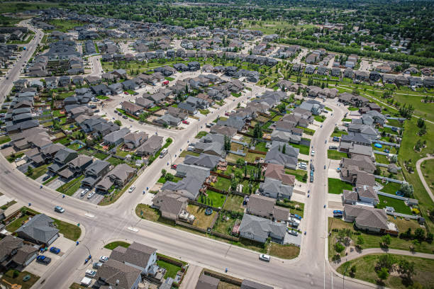 istock Hampton Village Aerial in Saskatoon 1638439772