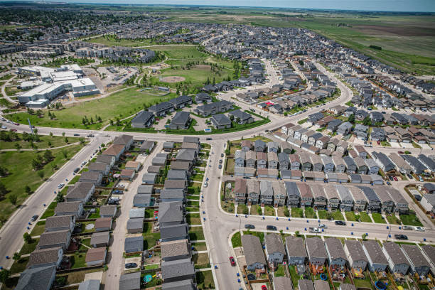 istock Hampton Village Aerial in Saskatoon 1638439781