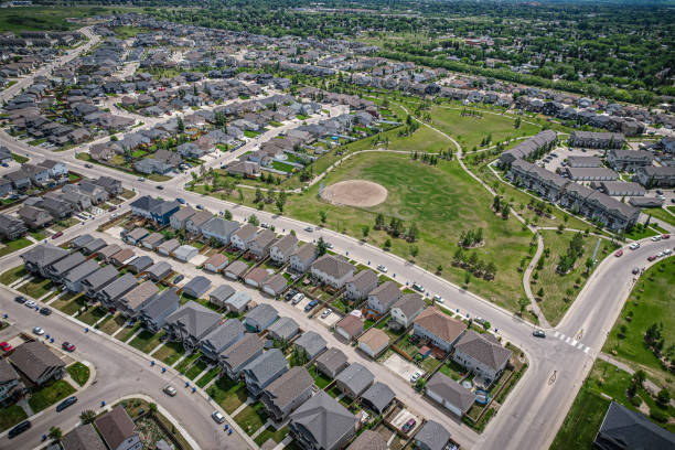 istock Hampton Village Aerial in Saskatoon 1638440300