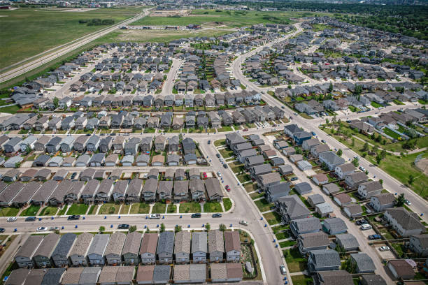 istock Hampton Village Aerial in Saskatoon 1638440326