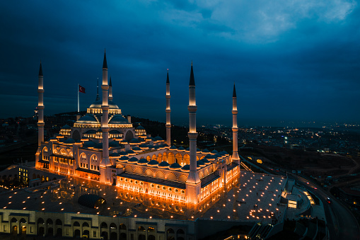 The largest mosque in Turkey,  Istanbul, Turkey