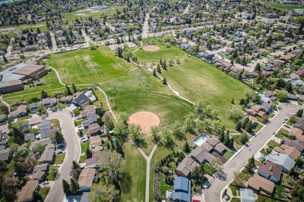istock Silverwood Heights Aerial in Saskatoon 1638496204