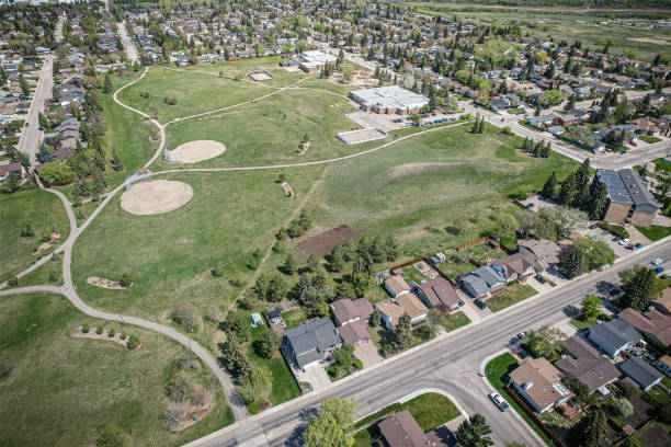 istock Silverwood Heights Aerial in Saskatoon 1638496207