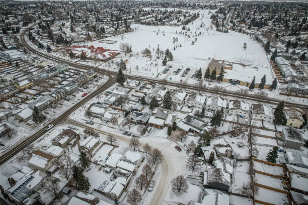istock Silverwood Heights Aerial in Saskatoon 1638496213