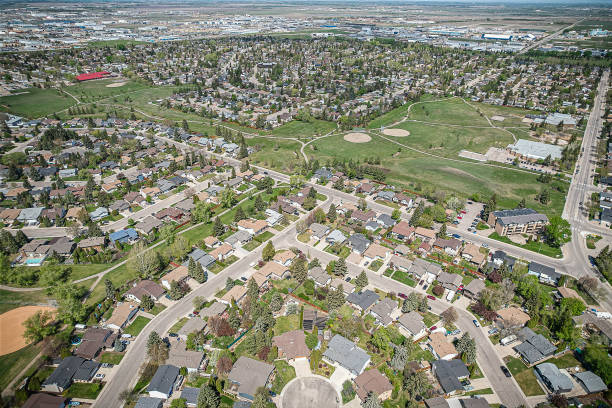 istock Silverwood Heights Aerial in Saskatoon 1638496739