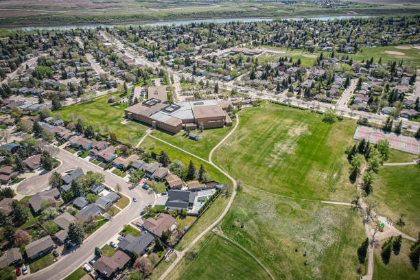 istock Silverwood Heights Aerial in Saskatoon 1638496747