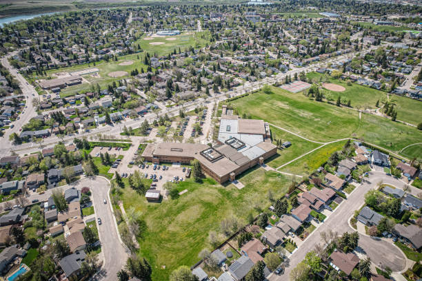 istock Silverwood Heights Aerial in Saskatoon 1638496862