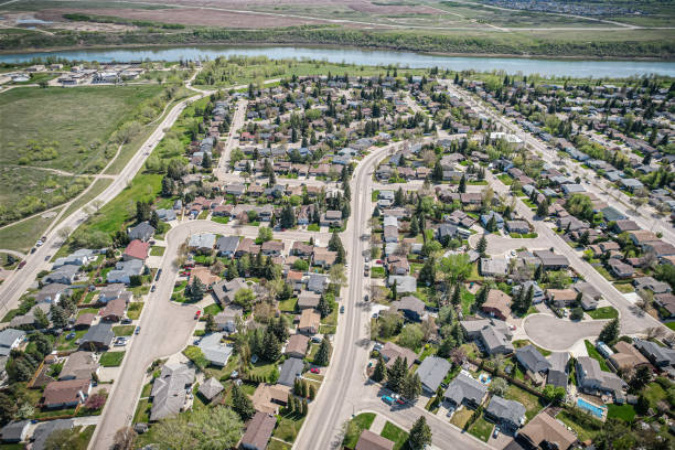 istock Silverwood Heights Aerial in Saskatoon 1638497278