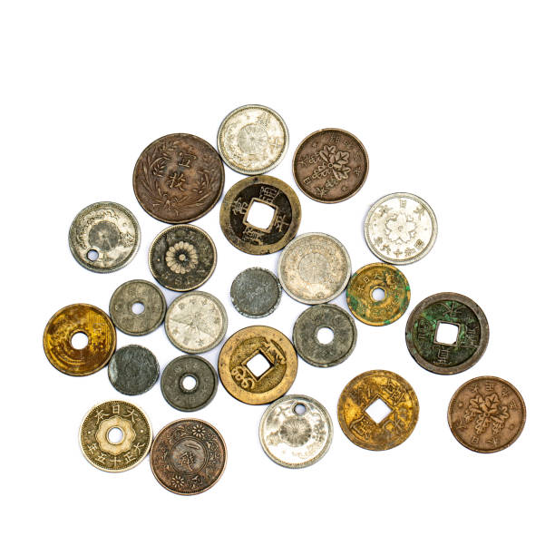 istock Collection of antique Asian Coins 1638515019