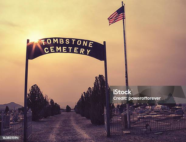 Cementerio En Tombstone Arizona Foto de stock y más banco de imágenes de Tombstone - Arizona - Tombstone - Arizona, Arizona, El lejano oeste