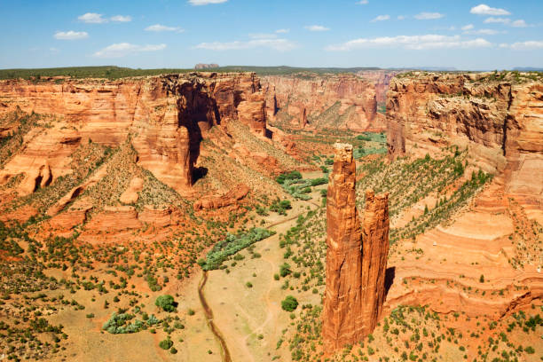 istock Spider Rock - Canyon de Chelly National Monument 163851596