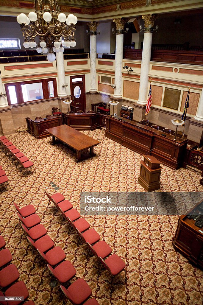 Senate chambre Montana State Capitol - Photo de Capitole d'État libre de droits