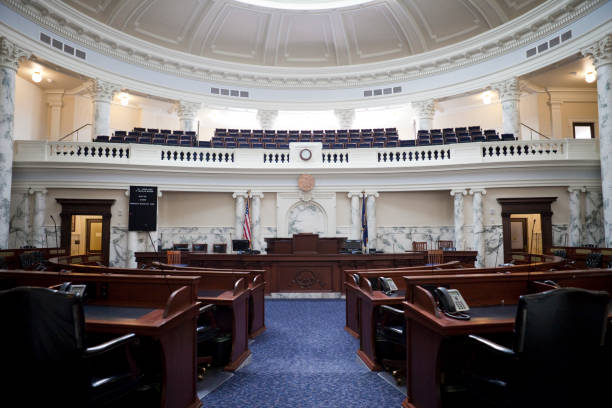 istock House of Representatives Chamber Idaho State Capitol 163851844