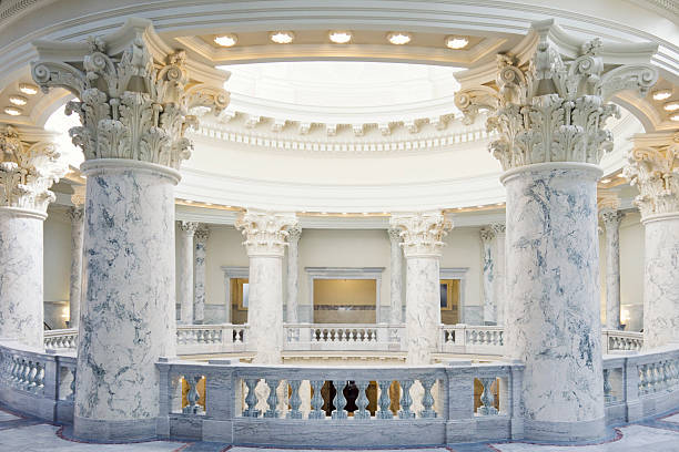 edifício capitólio do estado de idaho - idaho state capitol imagens e fotografias de stock