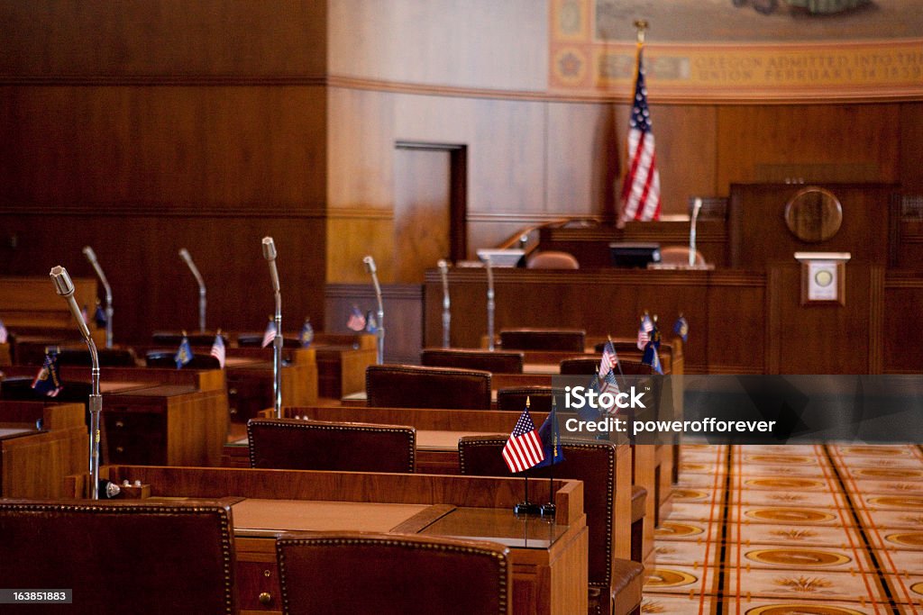 Senado câmara Capitólio do Estado de Oregon - Foto de stock de Senado - Congresso americano royalty-free