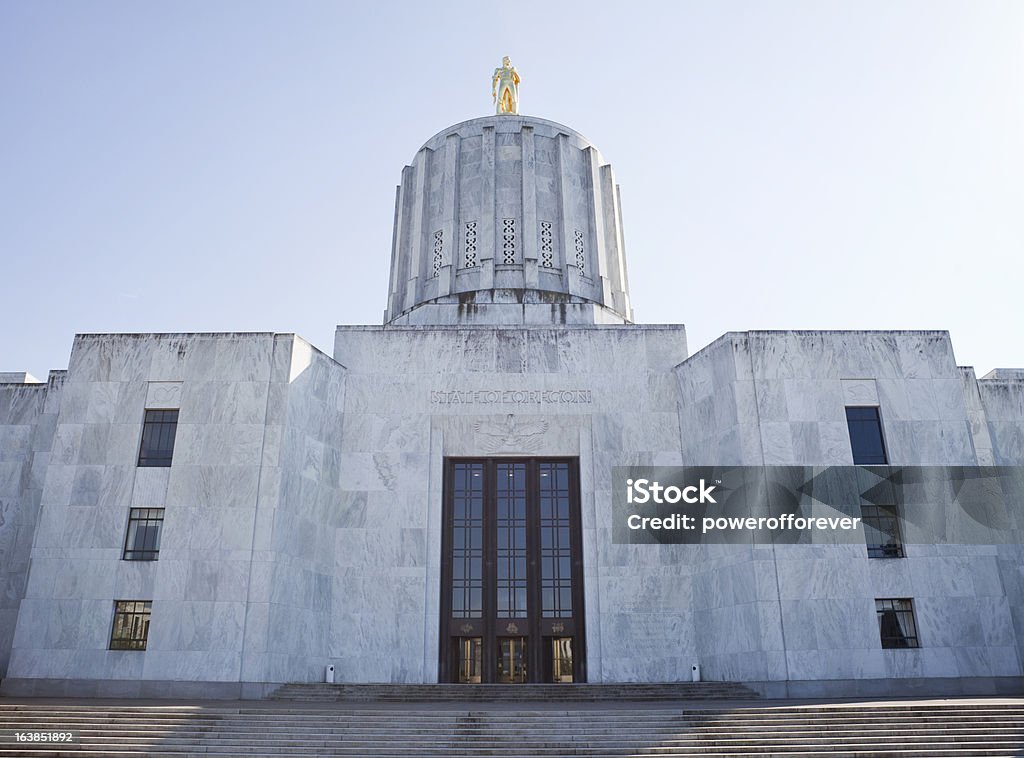 Edifício Capitólio do Estado de Oregon - Royalty-free Capitólio do Estado de Oregon Foto de stock