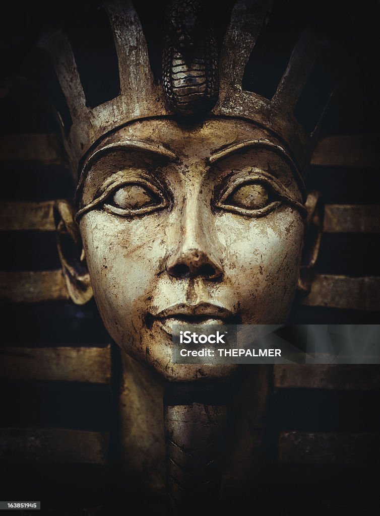 König Tut-ench-Amun - Lizenzfrei Goldmaske des Tutanchamun Stock-Foto