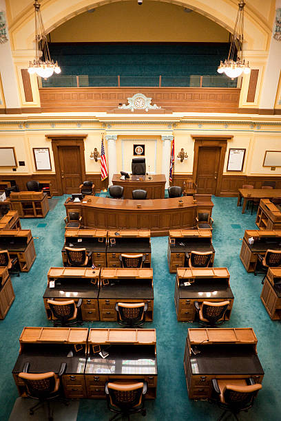 istock Senate Chamber Wyoming State Capitol 163851998