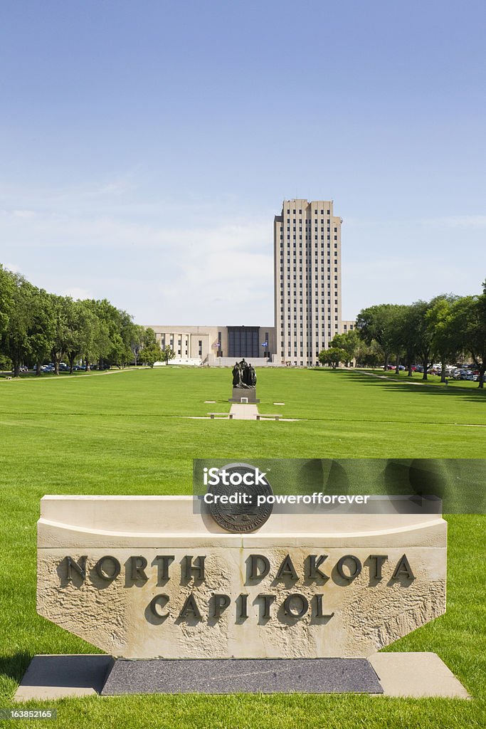 North Dakota State Capitol Building - Lizenzfrei Bismarck Stock-Foto