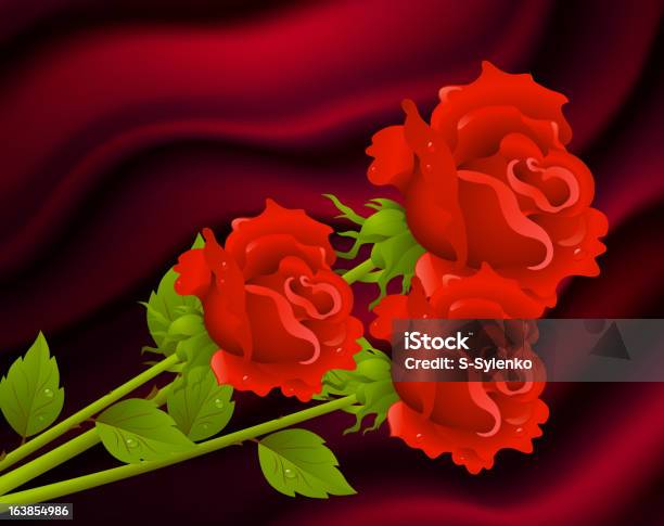 3 Red Roses Animation Three Red Roses Stock Illustration - Download Image Now - Beauty In ...