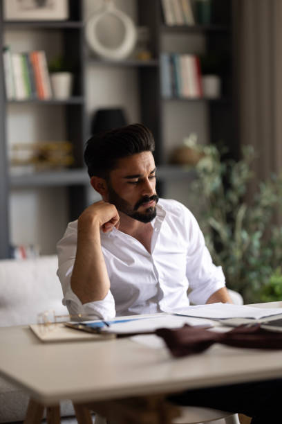 istock Business man working from Office 1638550884