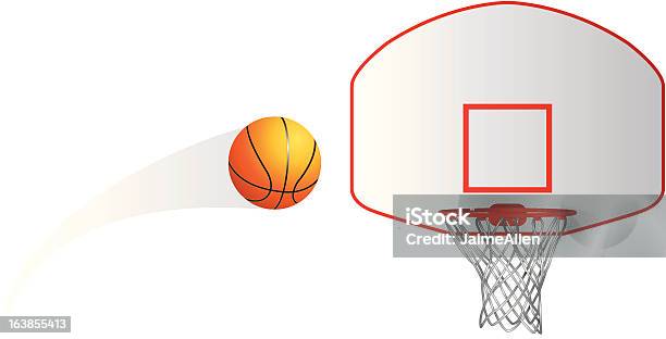 Ilustración de Disparo Aislado De Baloncesto y más Vectores Libres de Derechos de Canasta de baloncesto - Canasta de baloncesto, Vector, Actividades recreativas