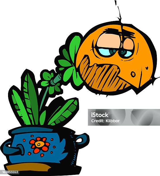 Bad 植物 - しかめっ面のベクターアート素材や画像を多数ご用意 - しかめっ面, イラストレーション, オレンジ色