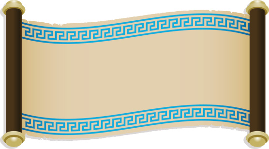 Greek Scroll Example Ancient Greek Parchment Scroll Stock Illustration - Download Image Now ...