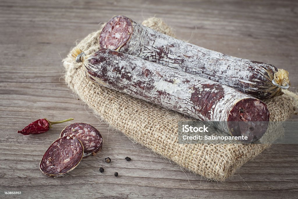 Esel salami - Lizenzfrei Bildhintergrund Stock-Foto