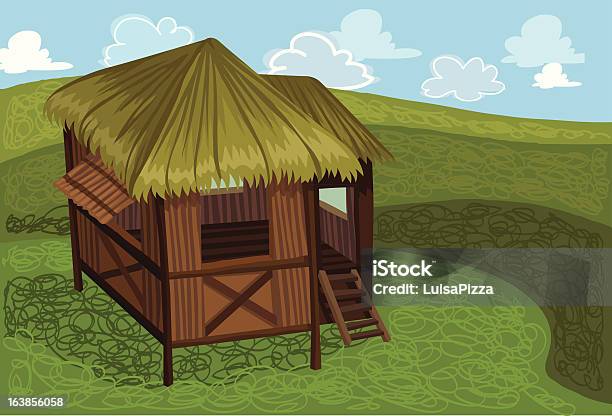 Nipa Hut Stock Illustration - Download Image Now - Hut, Agriculture, Backgrounds