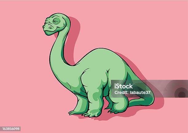 Diplodocus Cartoon Stock Illustration - Download Image Now - Animal, Animal Wildlife, Dinosaur