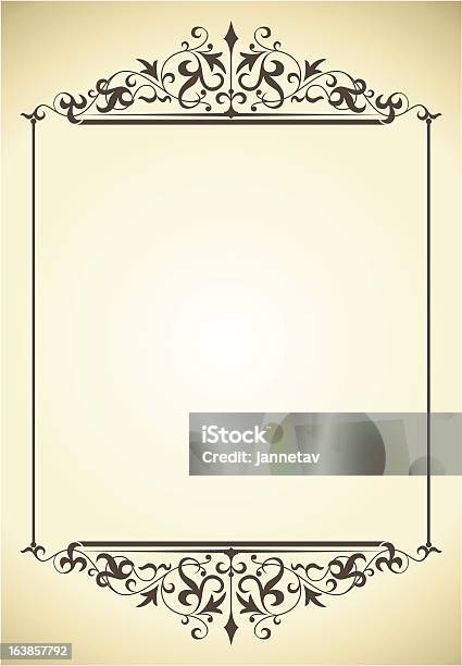 Ornamental Pattern Frame Stock Illustration - Download Image Now - Abstract, Art, Art And Craft