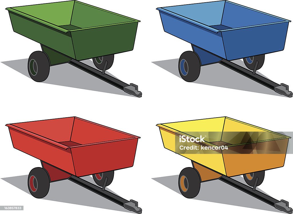 小型万能の予告編で使用するための ATV または UTV - オフロード車のロイヤリティフリーベクトルアート